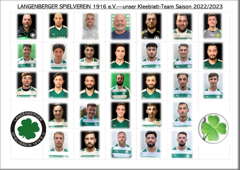 Teamfoto 1. Mannschaft 2021/2022
